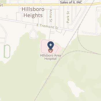 Hillsboro Area Hospital on map