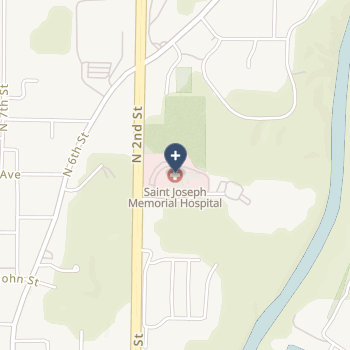 St Joseph Memorial Hospital on map