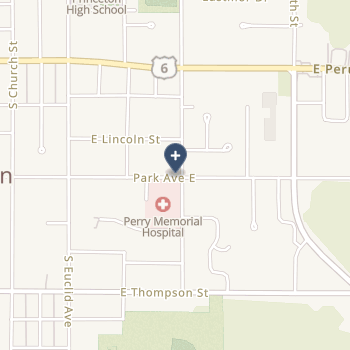 Perry Memorial Hospital on map