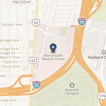 Metrohealth System on map