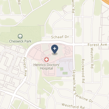 Henrico Doctors' Hospital on map