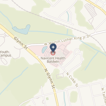 Navicent Health Baldwin on map