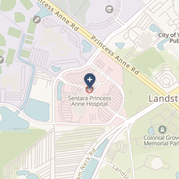 Sentara Princess Anne Hospital on map