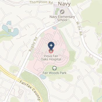 Inova Fair Oaks Hospital on map
