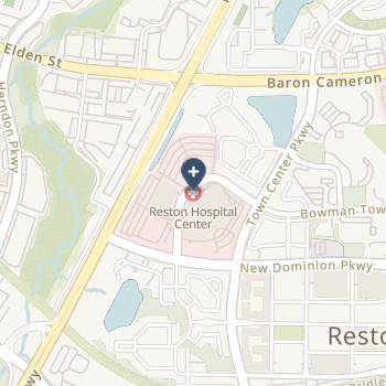 Reston Hospital Center on map