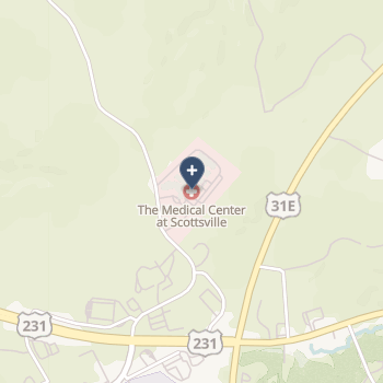The Medical Center At Scottsville on map