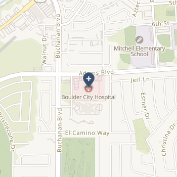 Boulder City Hospital on map