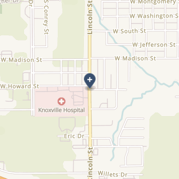 Knoxville Hospital & Clinics on map