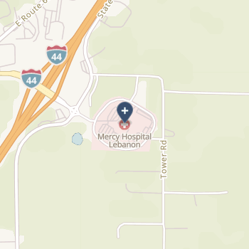Mercy Hospital Lebanon on map