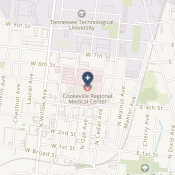 Cookeville Regional Medical Center on map