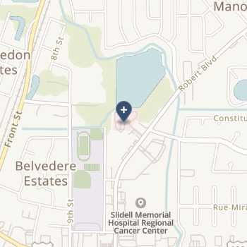 Sterling Surgical Hospital on map