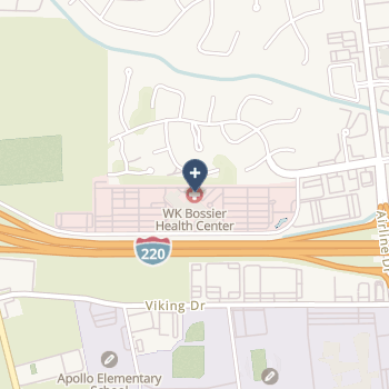 Willis Knighton Bossier Health Center on map