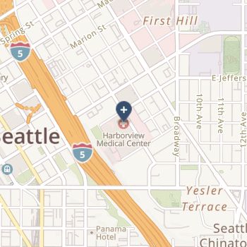Harborview Medical Center on map