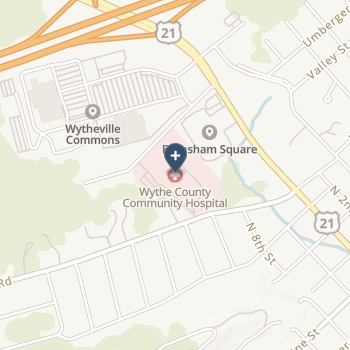 Wythe County Community Hospital on map