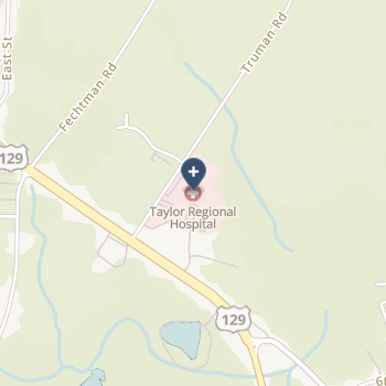 Taylor Regional Hospital on map