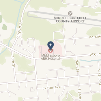 Middlesboro Appalachian Regional Healthcare Hospit on map