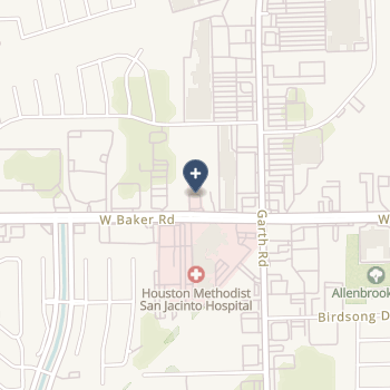 Altus Baytown Hospital on map