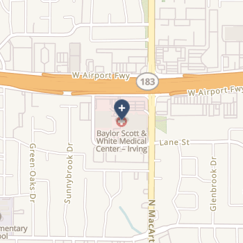 Baylor Medical Center At Irving on map