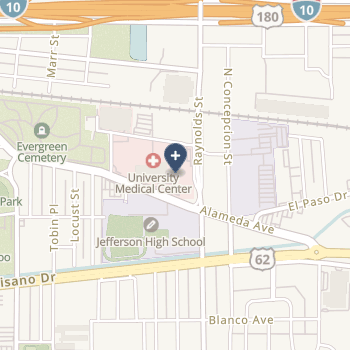 El Paso Children's Hospital on map