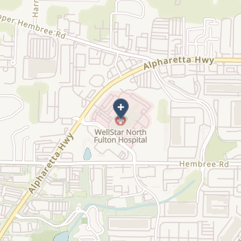 Wellstar North Fulton Hospital on map