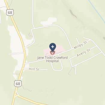 Jane Todd Crawford Hospital on map