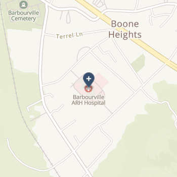 Barbourville Arh Hospital on map