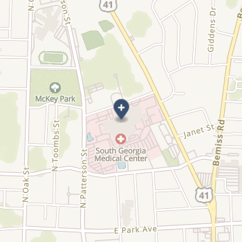 South Georgia Medical Center on map