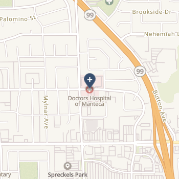 Doctors Hospital Of Manteca on map