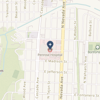 Centura Health-Penrose St Francis Health Services on map