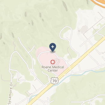 Roane Medical Center on map