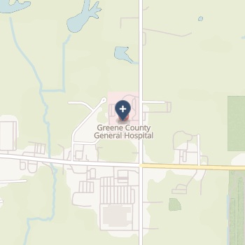 Greene County General Hospital on map
