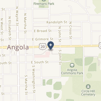 Cameron Memorial Community Hospital Inc on map