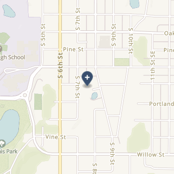 Red Lake Hospital A on map