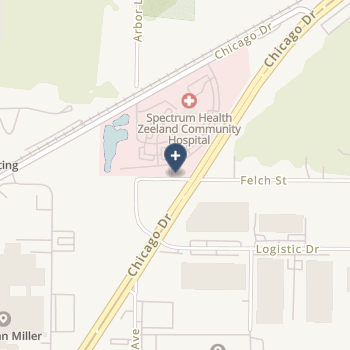 Spectrum Health Zeeland Community Hospital on map