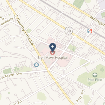 Main Line Hospital Bryn Mawr Campus on map