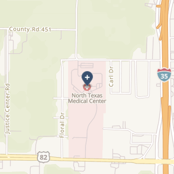 North Texas Medical Center on map