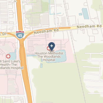 Houston Methodist The Woodlands Hospital on map