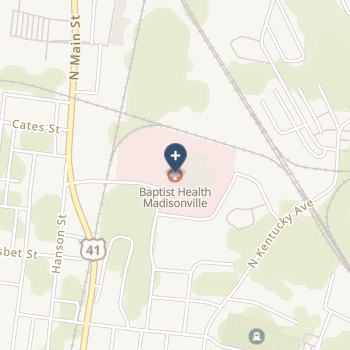 Baptist Health Madisonville on map
