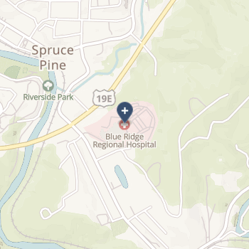 Blue Ridge Regional Hospital, Inc on map