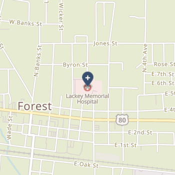 Lackey Memorial Hospital on map