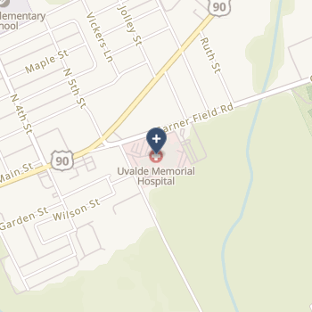 Uvalde Memorial Hospital on map