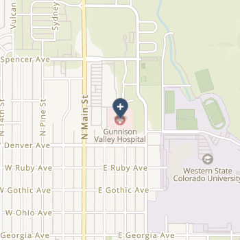 Gunnison Valley Hospital on map