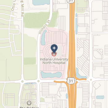 Indiana University Health North Hospital on map