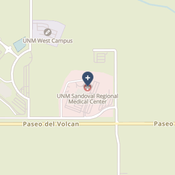 Unm Sandoval Regional Medical Center on map