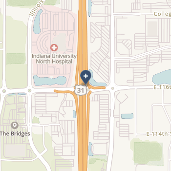 Franciscan Health Carmel on map