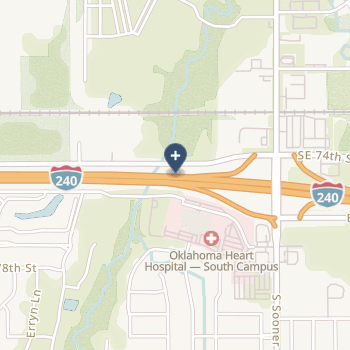 Oklahoma Heart Hospital South, Llc on map