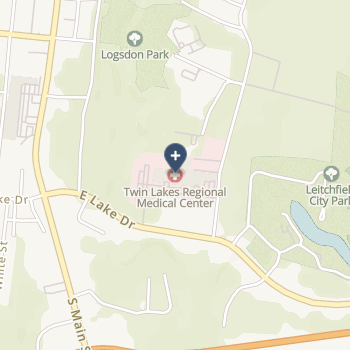 Twin Lakes Regional Medical Center on map