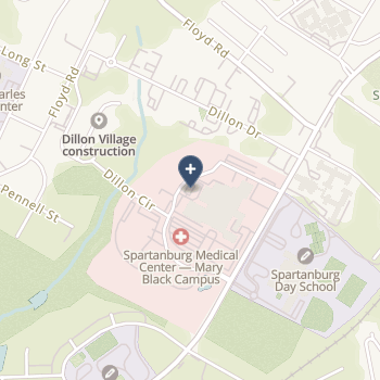 Mary Black Health System Spartanburg on map