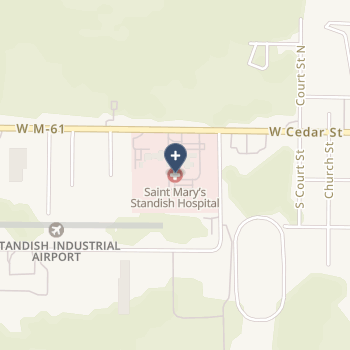 Saint Mary's Standish Community Hospital on map