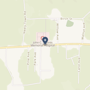 John c Stennis Memorial Hospital on map